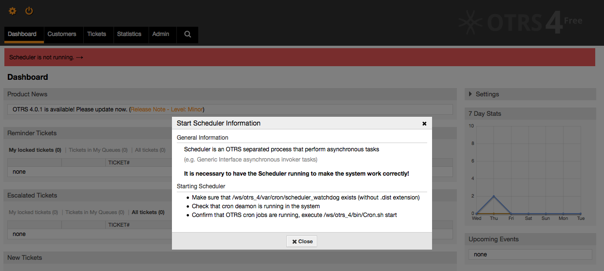 Otrs Scheduler