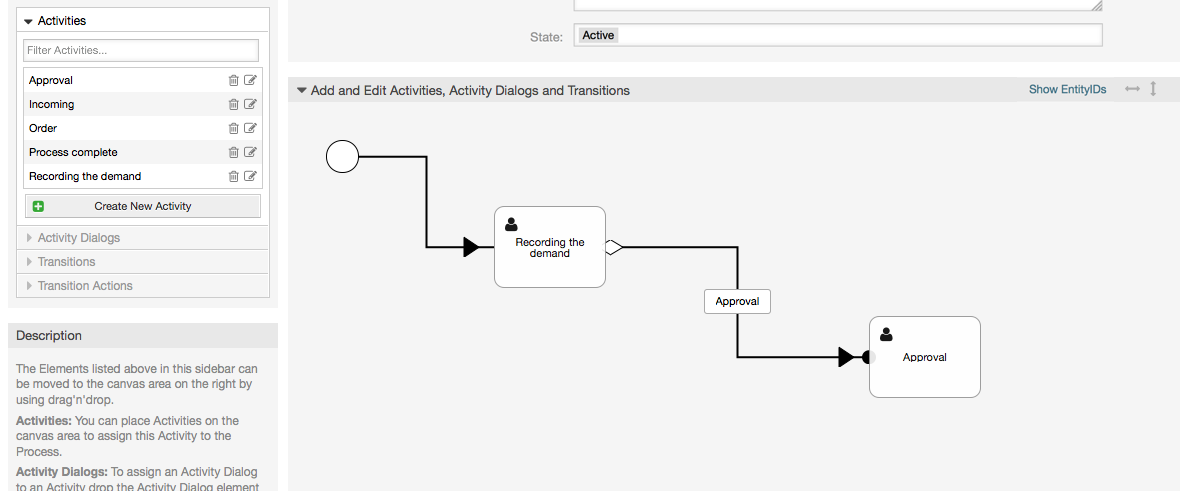 Connect Activities using Transitions